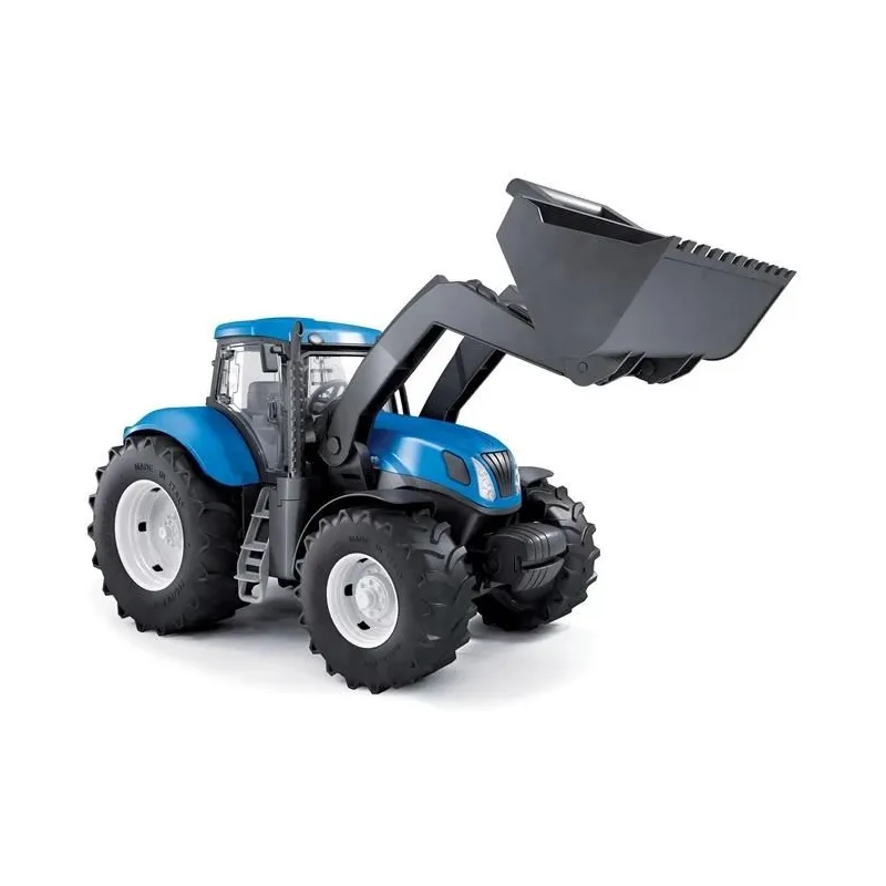 Žaislinis traktorius Tractor THNL683, mėlyna sp.-pilka sp.