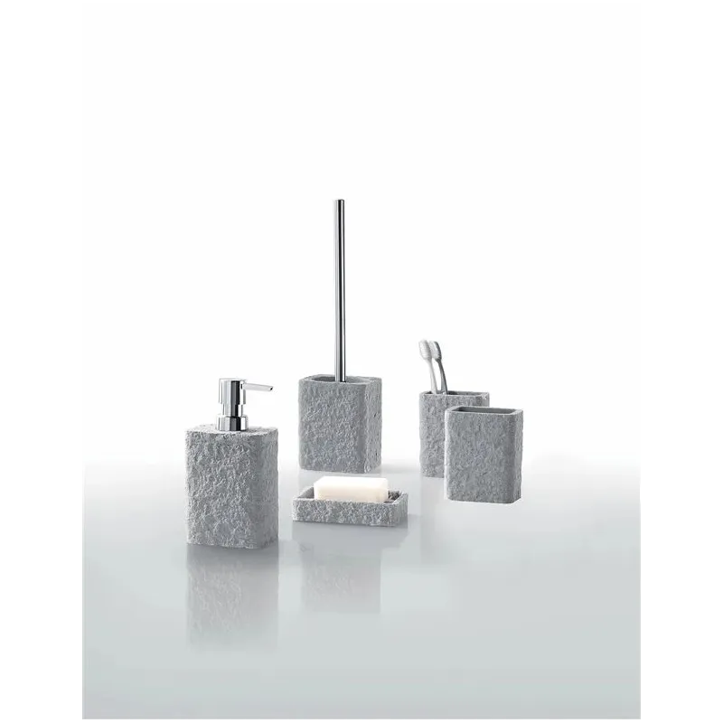 Ziepju dozators Gedy Aries, pelēka krās., 0.36 l