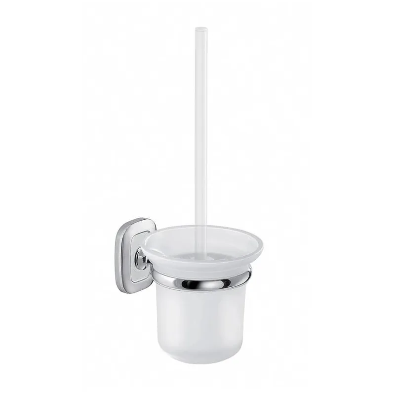 Tualetes birste Gedy Everest EV33-0313, balta krās.-hroma krās., 13.9 cm x 33.5 cm x 11.7 cm