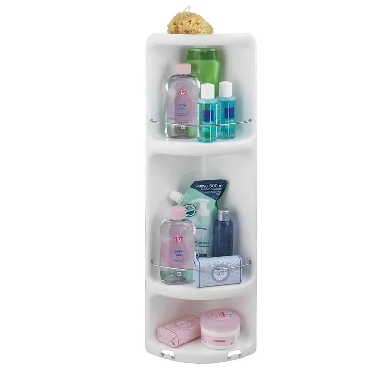 Dušas plaukts Gedy, 22.6 cm x 71 cm x 16 cm, balta krās.