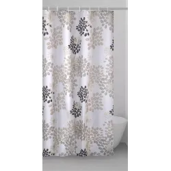 Dušo užuolaida Gedy Caffee TTE13022430, ruda sp.-balta sp., 200 cm x 240 cm