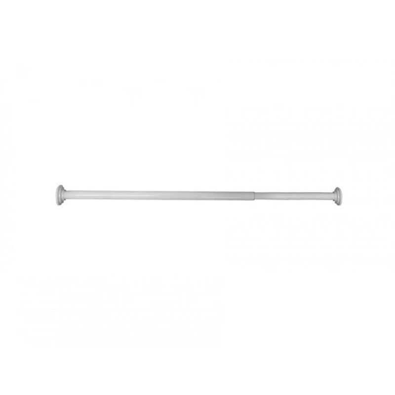 Vannas karnīša Gedy TEST7000210, balts, 78–135 cm