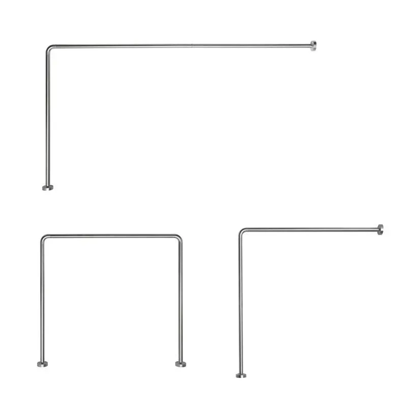 Vannas karnīze Gedy 8003341084823, 80 - 170 cm, DIA 25 mm, hroma