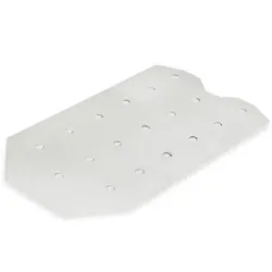 Paklājs vannas neslīdošs 98367202 balts ,gedy,