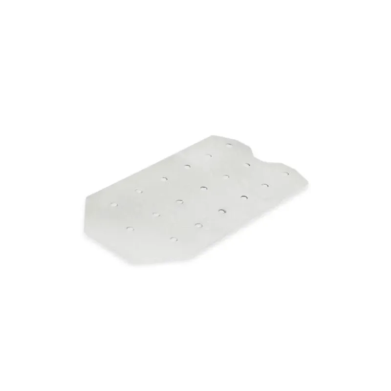 Vannas istabas paklājs Gedy 983672 02, balta krās., 71 cm x 36 cm