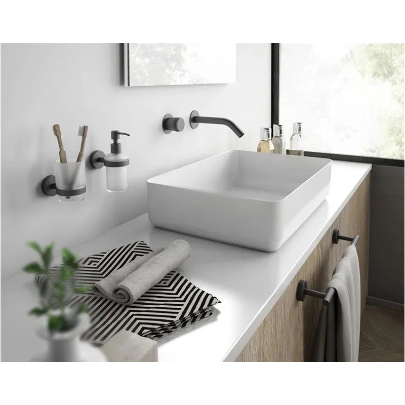 Glāze zobu birstēm eros melna