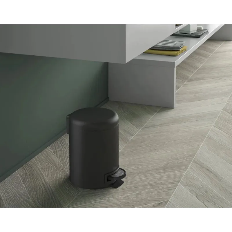 Atkritumu tvertne Gedy Potty 320914, melna krās., 3 l, 25.1 cm x 17.4 cm