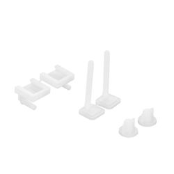 Stiprinājumu komplekts tualetes poda vākam Gedy Ambra. pl...