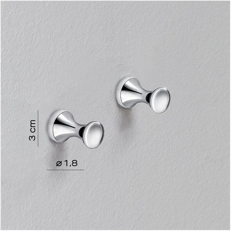 Pakaramo āķu komplekts Gedy Hotellerie 212713 1.8x1.8x3.3...