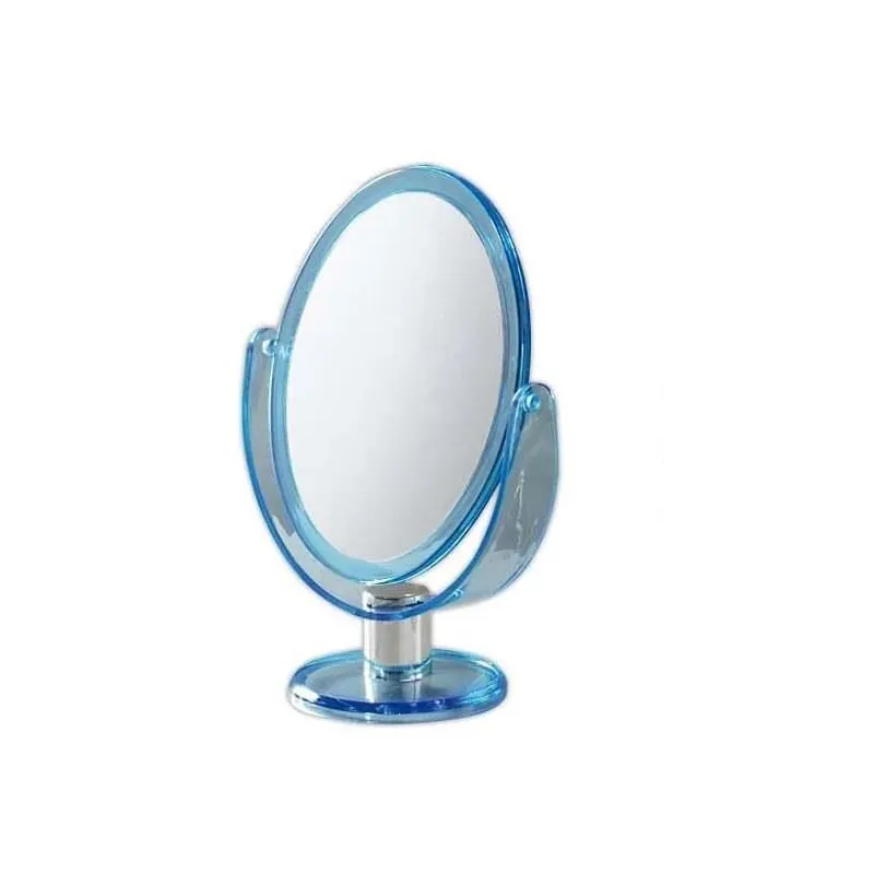 Kosmētiskais spogulis Gedy CO2018 05, stāvošs, 17.6 cm x 25 cm, zila krās.