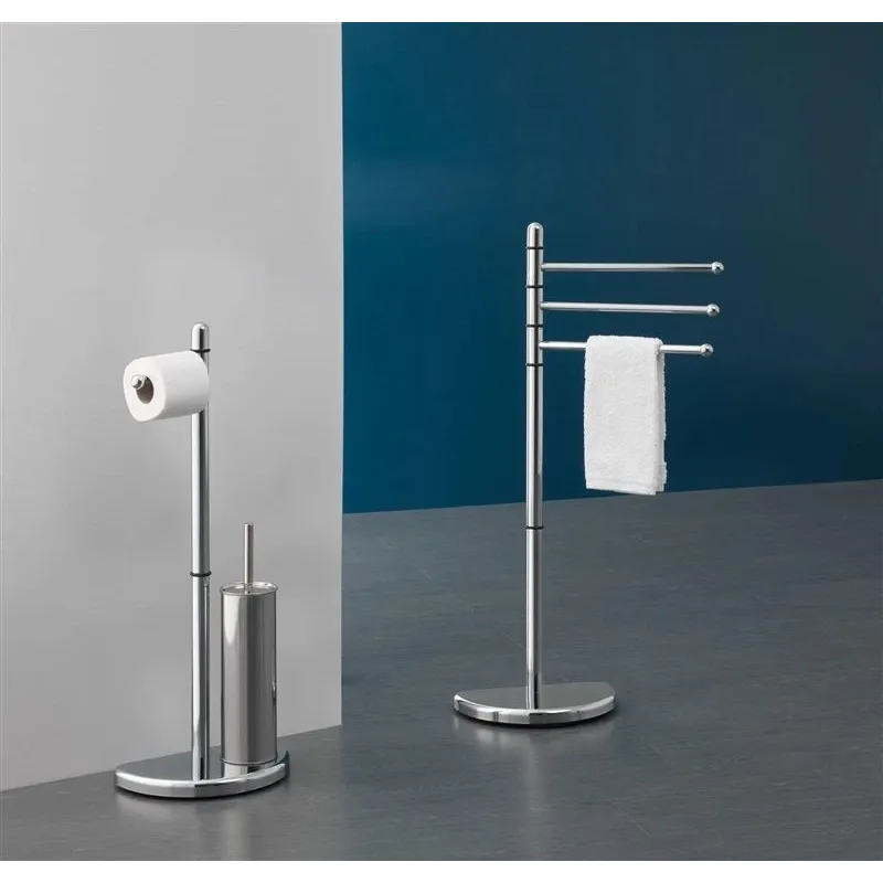 Tualetes piederumu statīvs Gedy HIBISCUS HI32, hroma-nerūsējošā tērauda