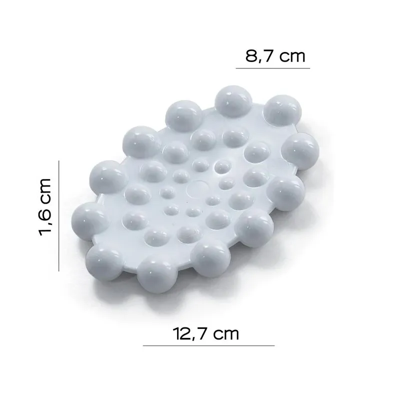 Ziepju trauciņš Gedy Spot 2004 P2, balta krās., 12.4 cm x 8.7 cm