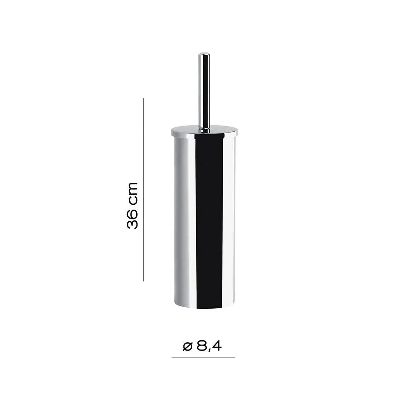 Tualetes birste Gedy Maine 7833 13, hroma krās., 9.2 cm x 34 cm x 9.2 cm