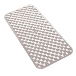 Vannitoa põrandamatt Gedy Geo 973671-02, hall v., 71 cm x 36 cm