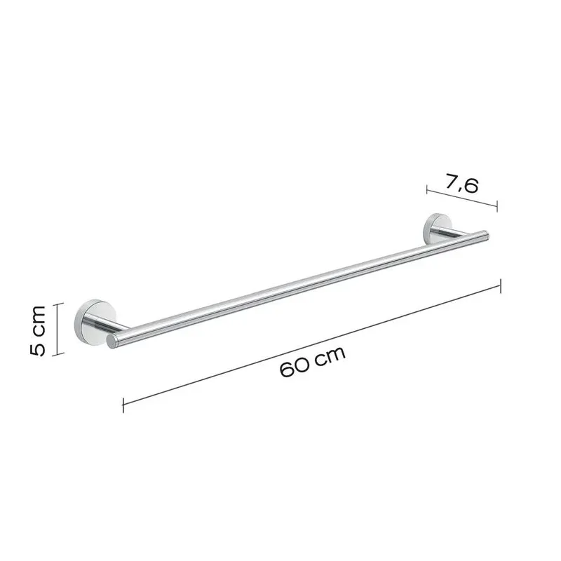 Rankšluosčių laikiklis Gedy Eros 2321-60, 60 cm, 7.6 cm x 5 cm