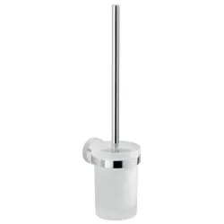Tualeto šepetys Gedy Eros 158211, balta sp.-chromo sp., 8.5 cm x 36.6 cm x 12 cm