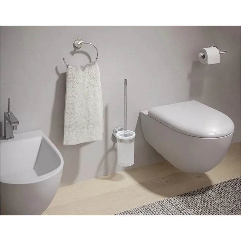 Tualetes birste Gedy Eros 158211, balta krās.-hroma krās., 8.5 cm x 36.6 cm x 12 cm