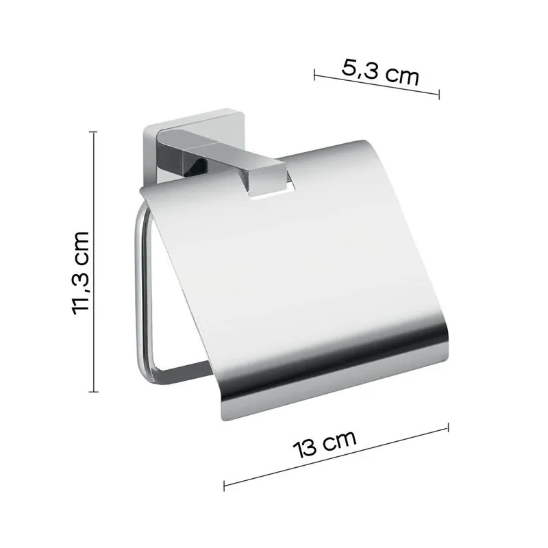 Tualetes papīra turētājs Gedy Atena 4425, 17 cm x 6 cm x 19 cm