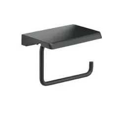 Tualetinio popieriaus laikiklis Gedy Malta 203914, matinė juoda