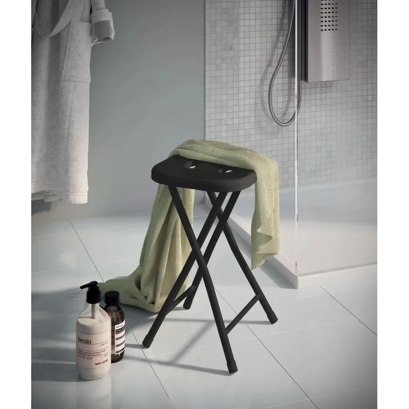 Krēsls Gedy CO7614, 30.5 cm, melna krās.