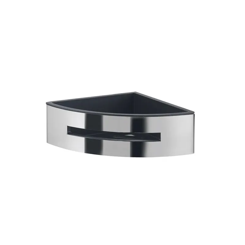 Dušas plaukts Gedy Poseidon, 20 cm x 7.18 cm x 28 cm, melna krās.-hroma krās.