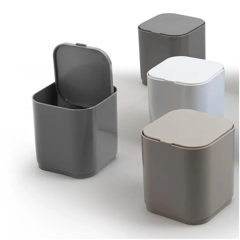 Uzglabāšanas kaste ar vāku Gedy Seventy 630822, balta krās., 11.6 x 11.6 x 12.4 cm