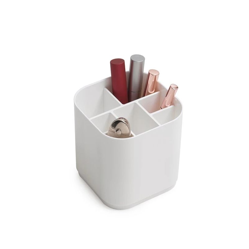 Kosmētikas piederumu statīvs GEDY SEVENTY 630022, balts