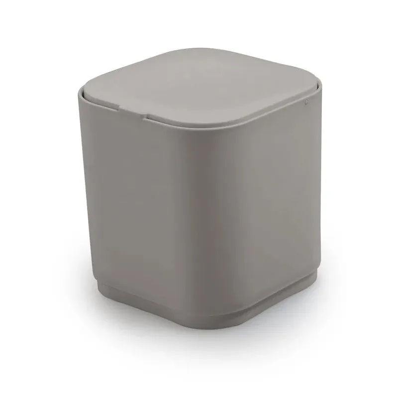 Uzglabāšanas kaste ar vāku Gedy Seventy 630866, brūna krās., 11.6 x 11.6 x 12.4 cm