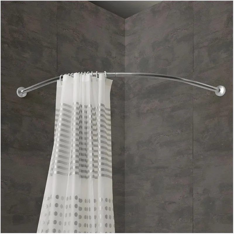 Vannas karnīze Gedy Semi-circular TSEM800131, 84 cm, DIA 25 mm, hroma krās.