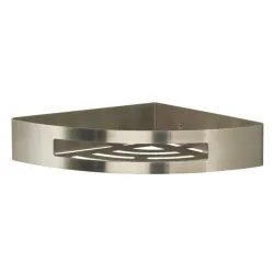 Полка для душа Gedy, 21 см x 4.5 см x 21 см, из нержавеющей стали