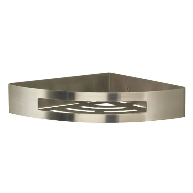 Nerva corner shower basket brushed