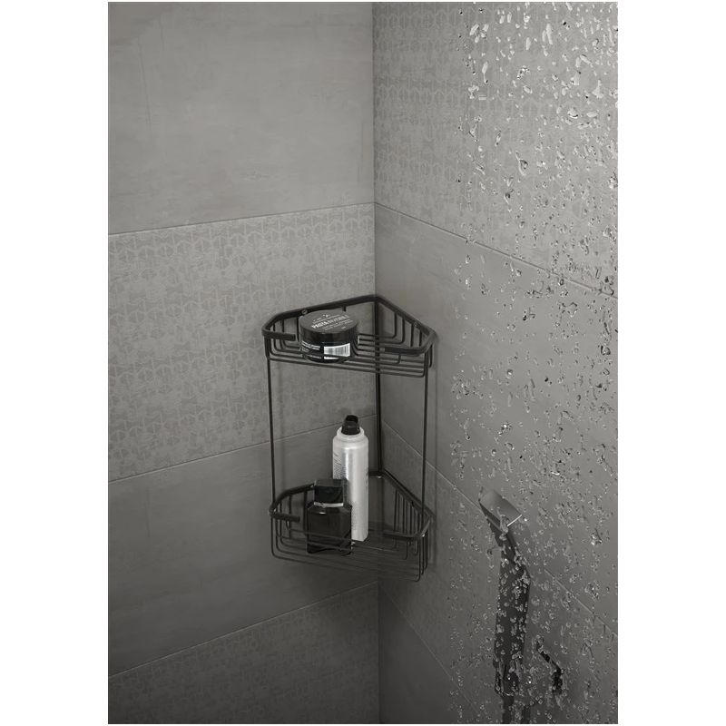 Dušas plaukts GEDY 248214. 151×325×200 mm. melns