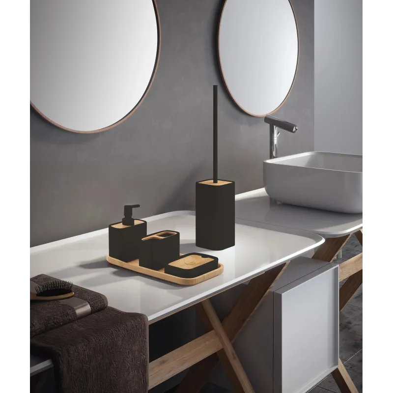 Ziepju trauciņš Gedy Ninfea 131114, melna krās., 12.8 cm x 8.2 cm