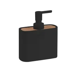 Skysto muilo dozatorius Gedy Ninfea 138014, juoda sp.