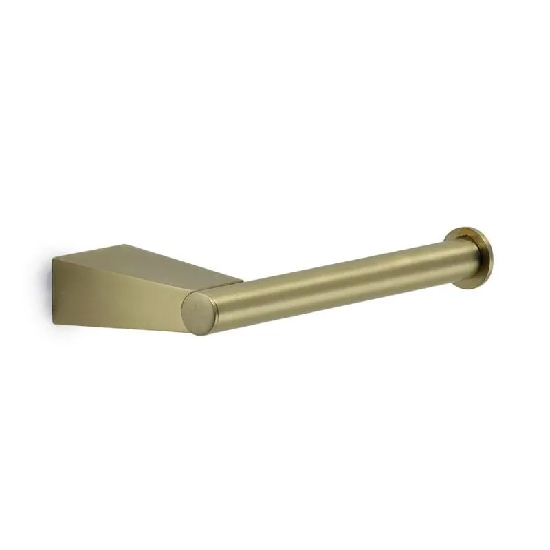 Toilet paper holder pop tonale without cover gold