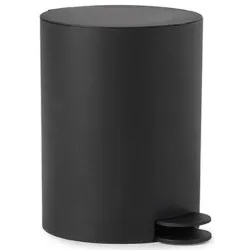 Šiukšliadėžė Gedy, juoda sp., 3 l, 25 cm