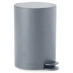 Waste bin gedy sharon with pedal gray