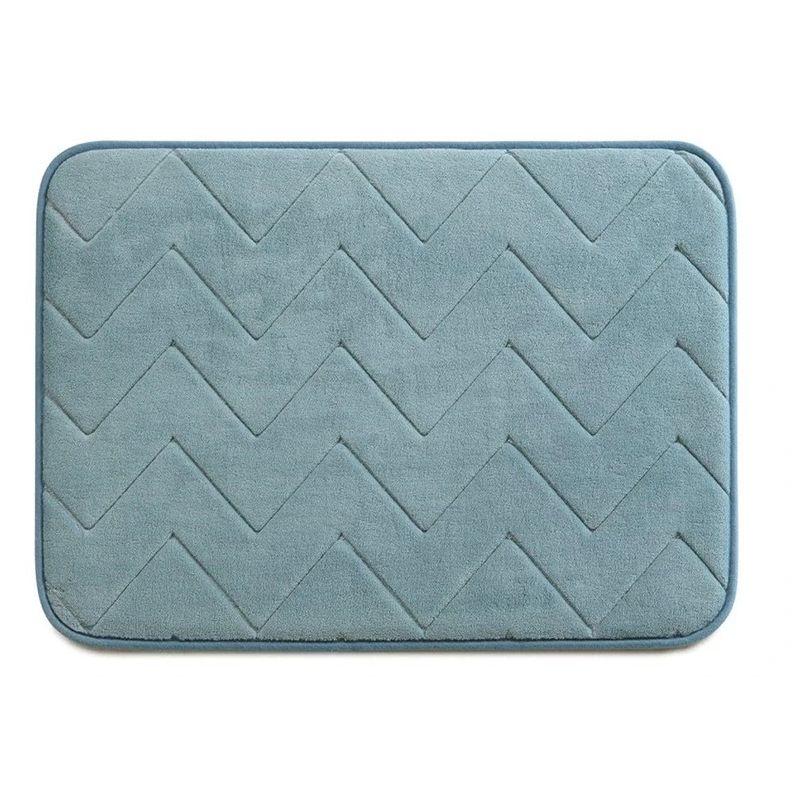 Paklājiņš vannas gedy mousse 50x80 zils