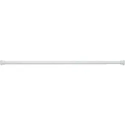 Shower rail 105-240 d.25 white