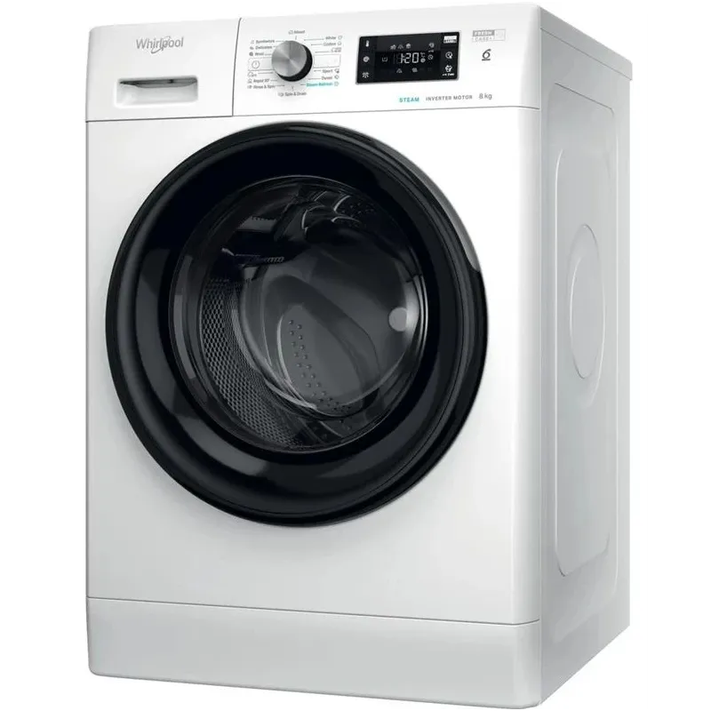 Veļas mašīna Whirlpool FFB 8469 BV EE, 8 kg, balta krās.
