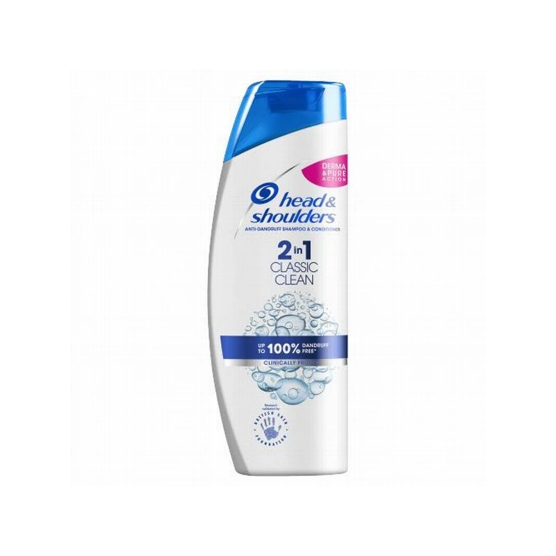 Šampūns H&S Classic 2in1 anti-dandruff 360ml