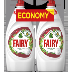 Fairy Trauku Mazgāšanas Līdzeklis Pomegranate 2 x 900 ml ​