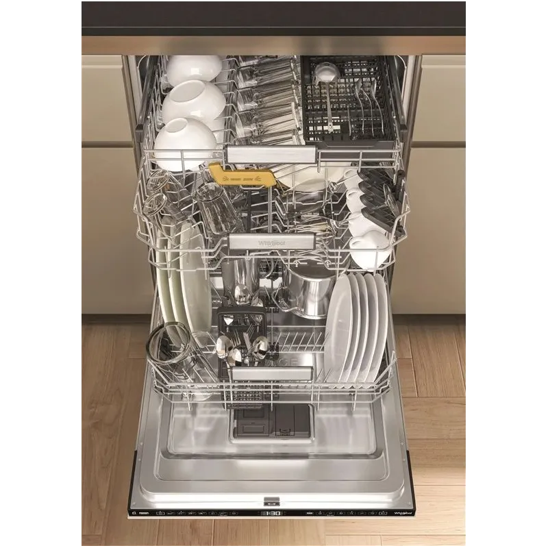 Iebūvējamā trauku mazgājamā mašīna Whirlpool W8I HF58 TU