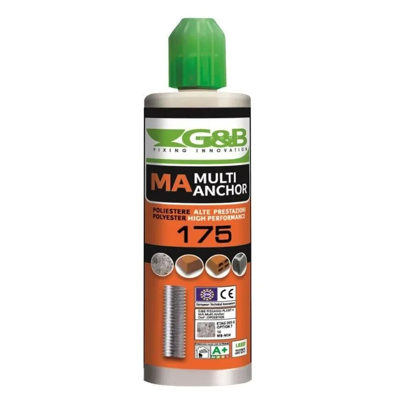 Tvirtinimo derva G&B Fissaggi. Gebofix CKS17. 175 ml