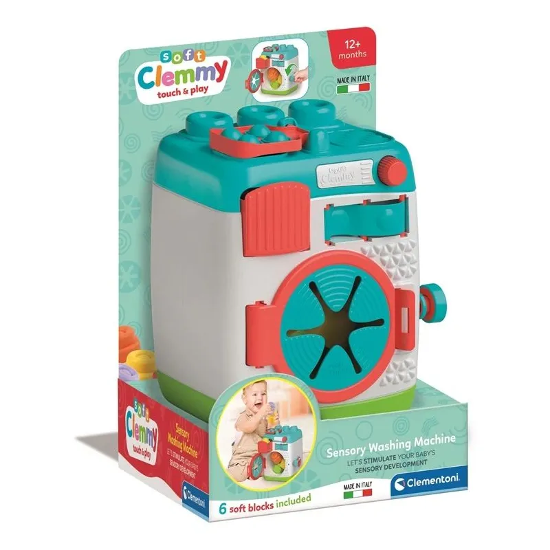 Набор сенсорных игрушек Clementoni Baby Skalbimo Mašina