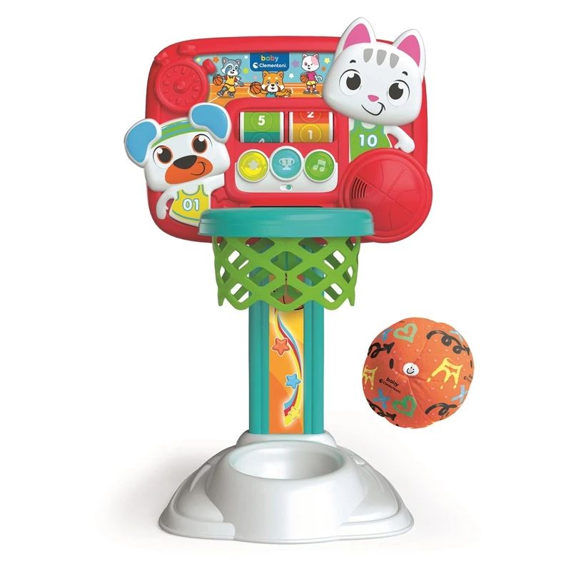 Rotaļlieta bērnu clementoni basket 17589