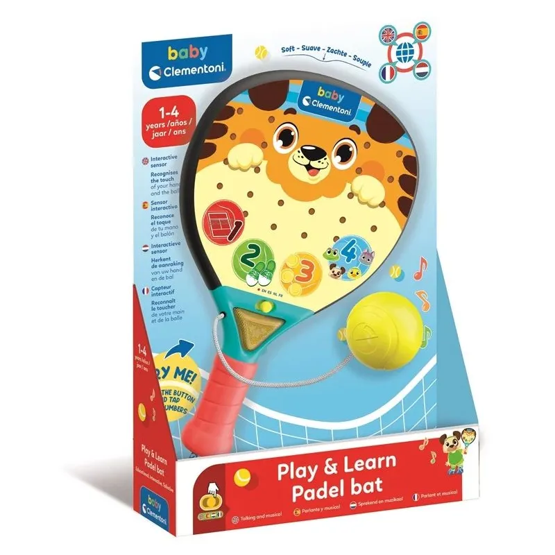 Interaktīva rotaļlieta Clementoni Padelio raketė