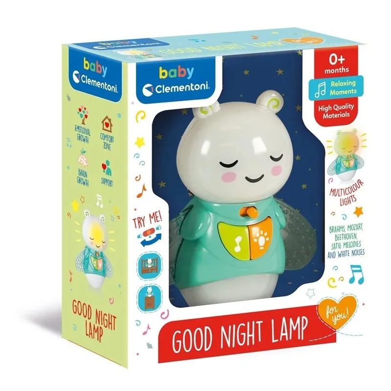 Nakts spuldze Clementoni Good Night Lamp. daudzkrāsains