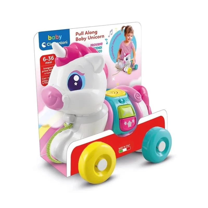 Attīstoša rotaļlieta Clementoni Play Along Baby Unicorn
