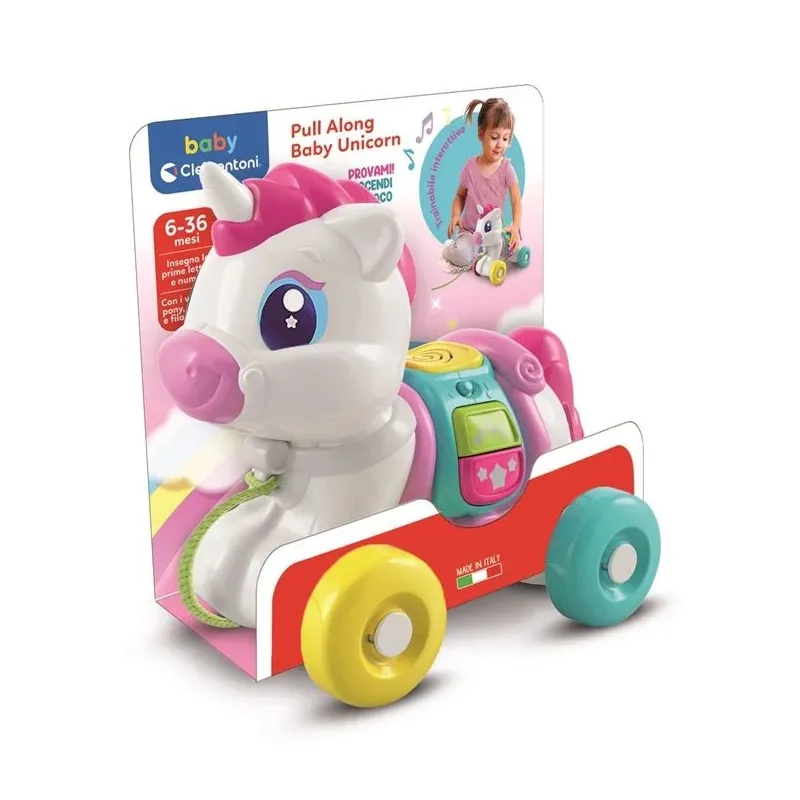 Attīstoša rotaļlieta Clementoni Play Along Baby Unicorn